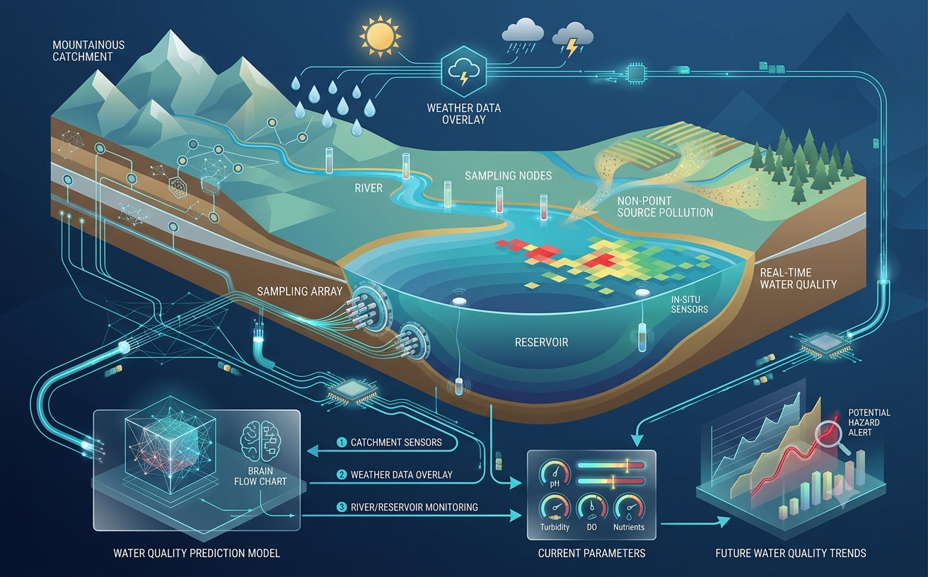Placeholder image for catchment raw water quality prediction